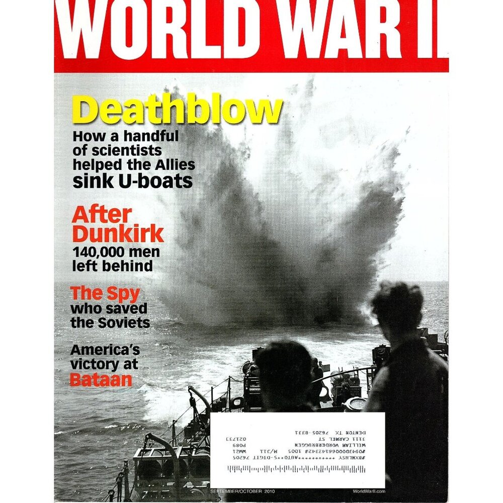 World War II Magazine September 2010 Edition History and Articles